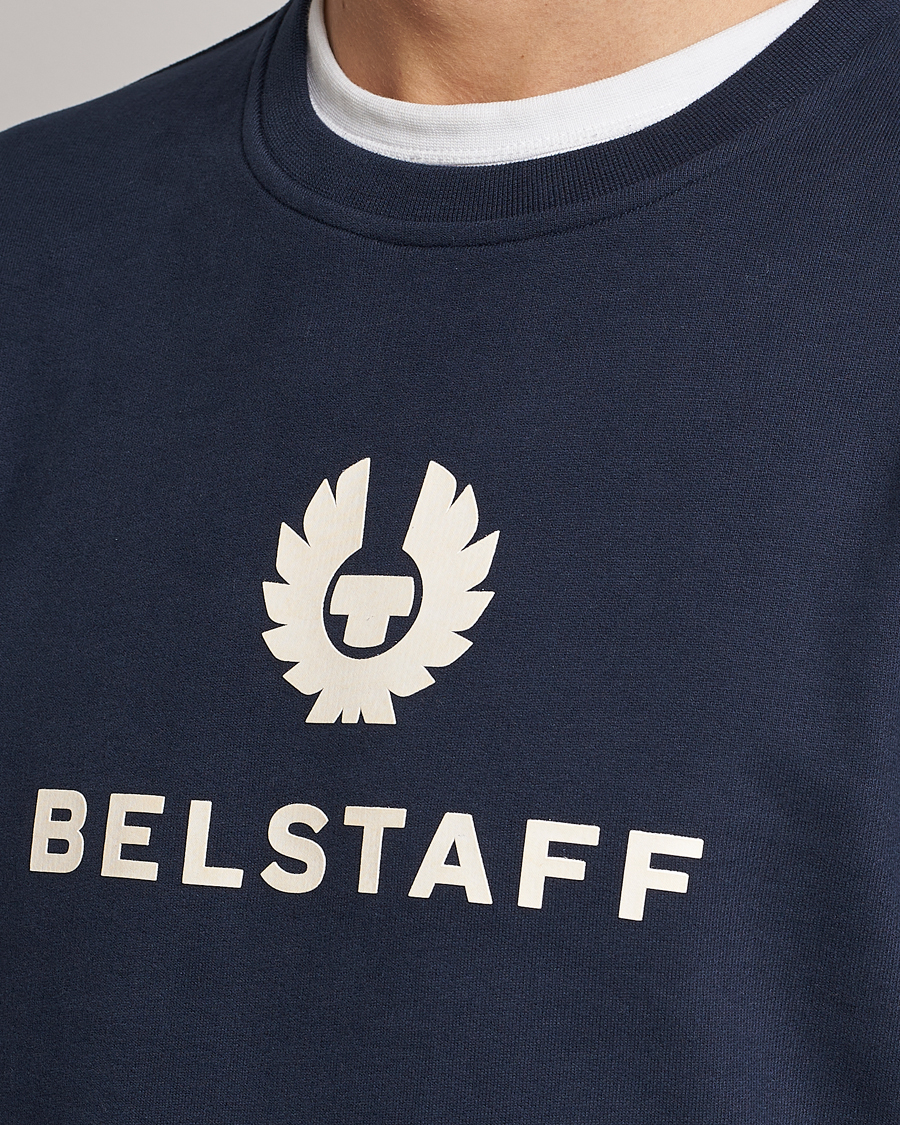 Herre | Gensere | Belstaff | Signature Crewneck Dark Ink