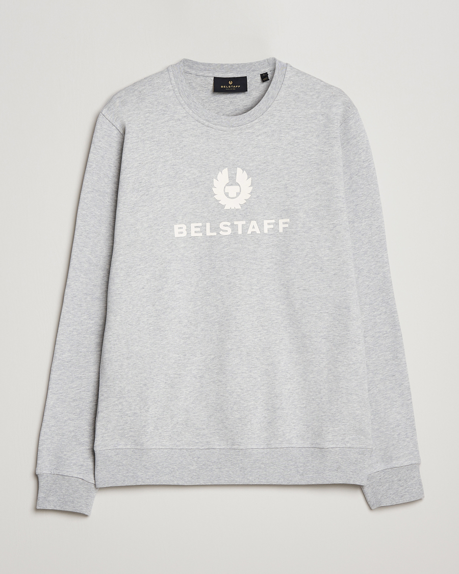 Herre | Gensere | Belstaff | Signature Crewneck Old Silver Heather