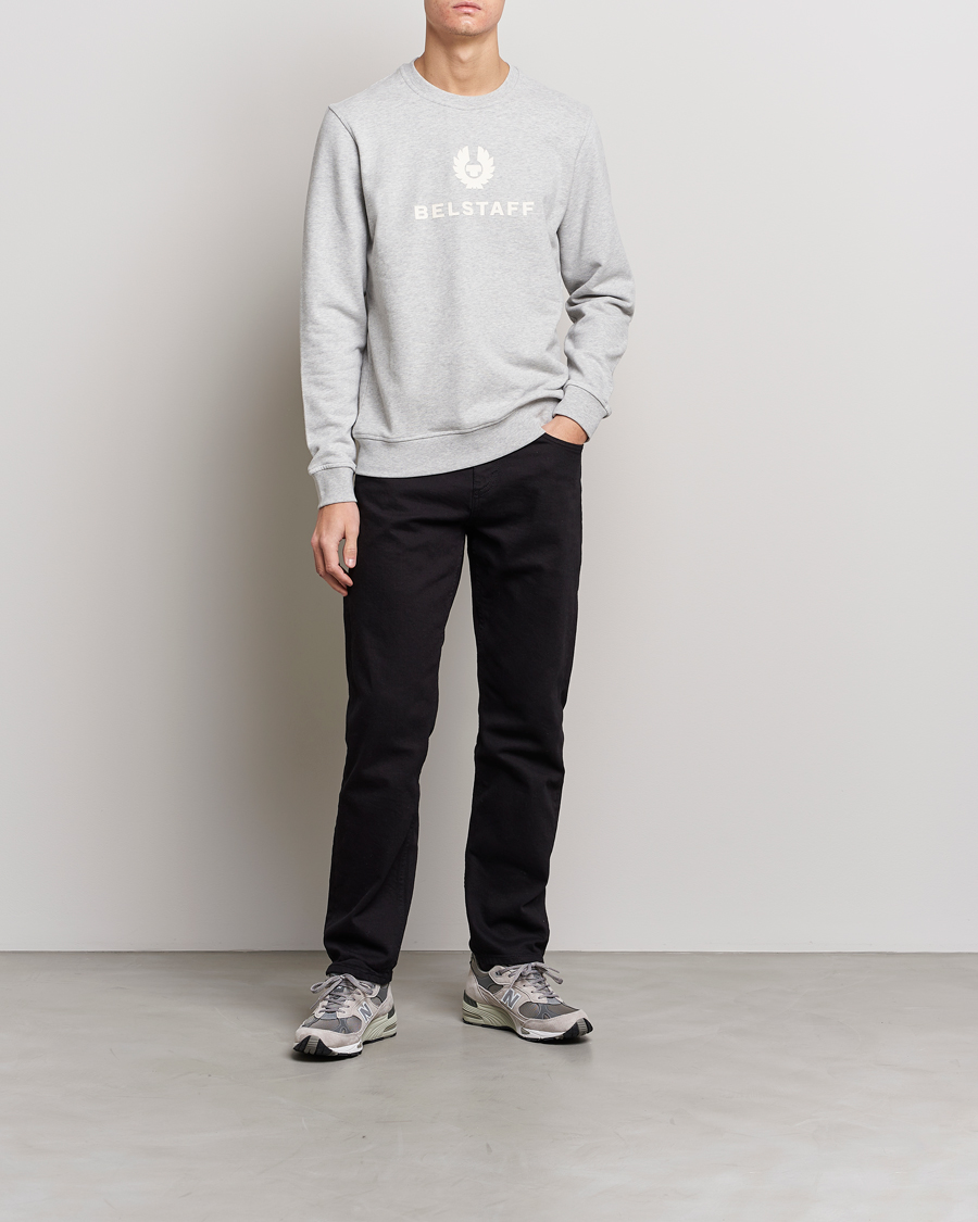 Herre | Gensere | Belstaff | Signature Crewneck Old Silver Heather
