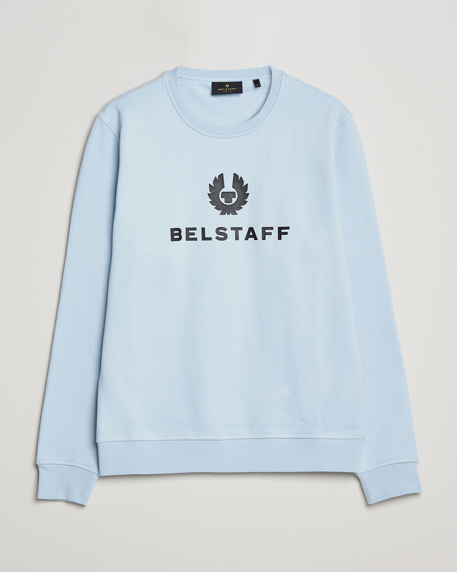 Herre | Gensere | Belstaff | Signature Crewneck Sky Blue