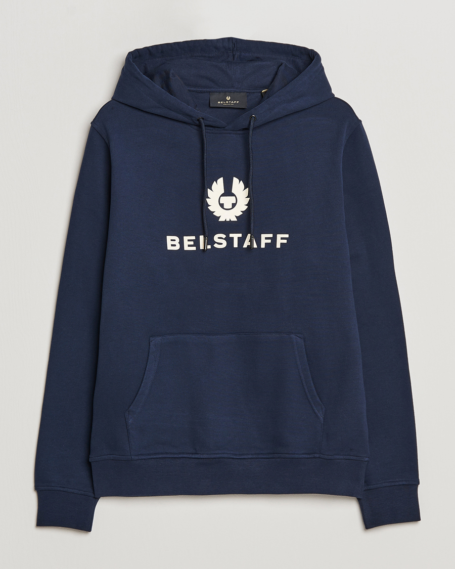 Herre | Gensere | Belstaff | Signature Hoodie Dark Ink