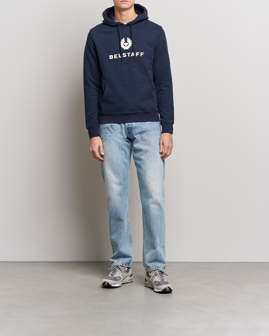 Herre | Gensere | Belstaff | Signature Hoodie Dark Ink