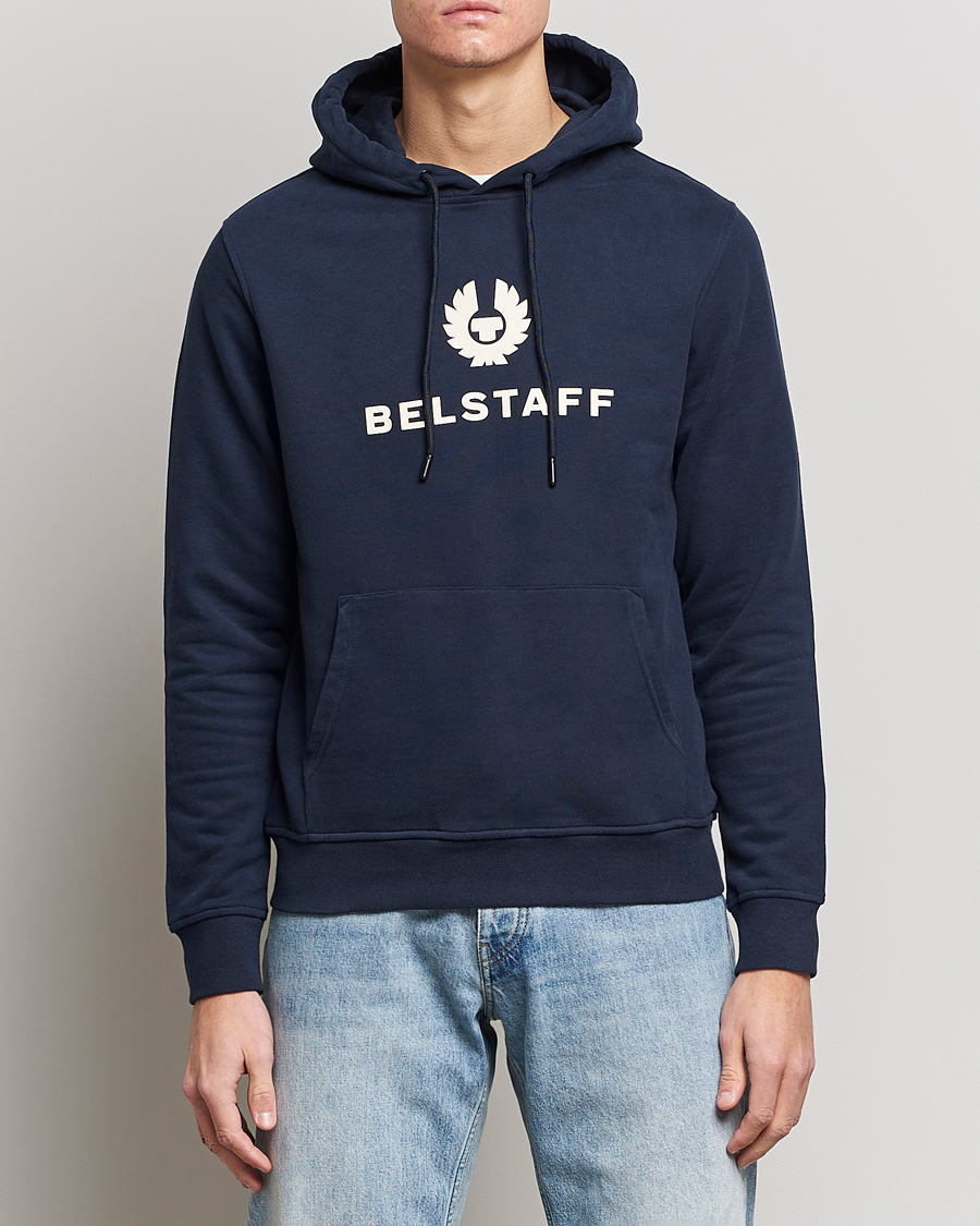Herre | | Belstaff | Signature Hoodie Dark Ink