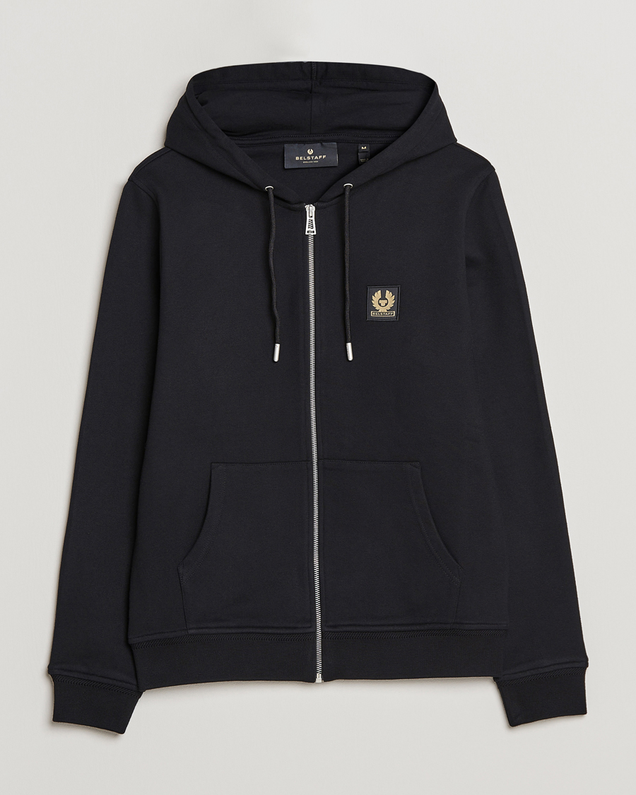 Herre | Gensere | Belstaff | Full Zip Hoodie Black