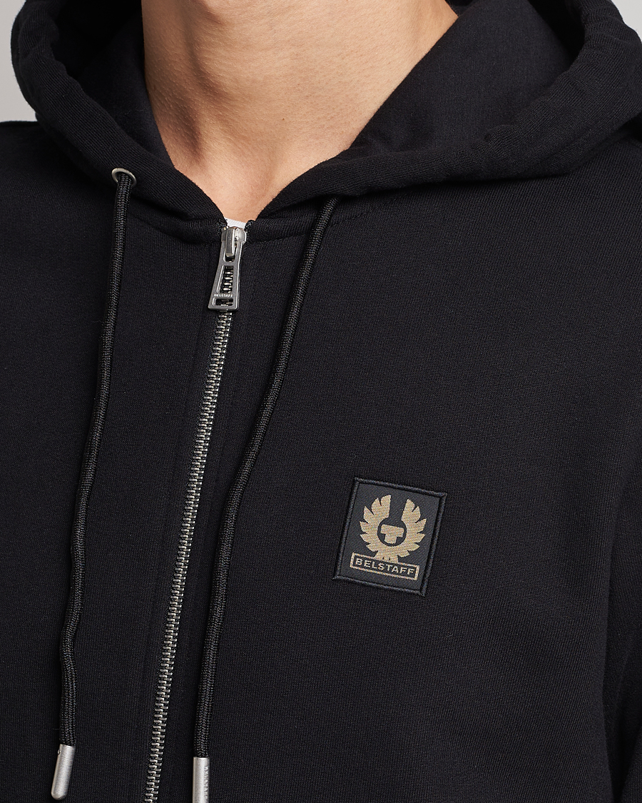Herre | Gensere | Belstaff | Full Zip Hoodie Black