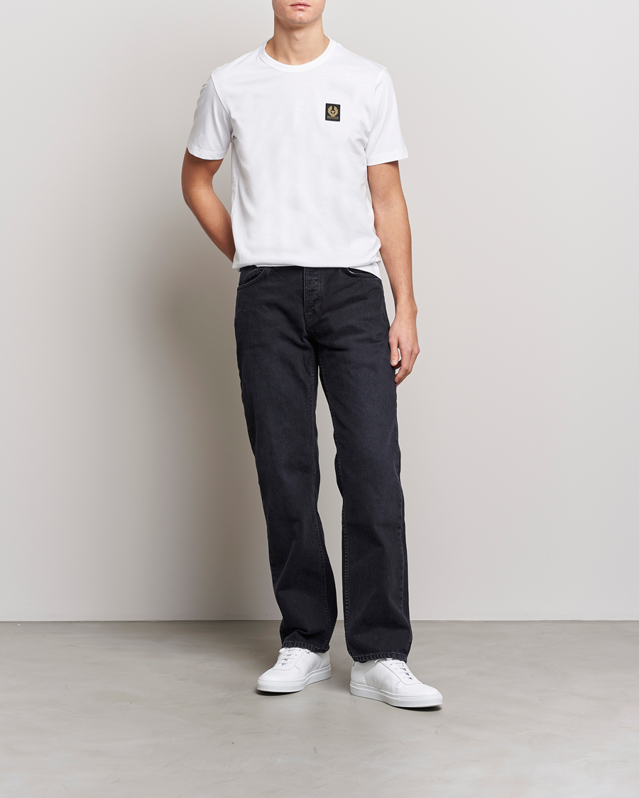 Herre | T-Shirts | Belstaff | Cotton Logo T-Shirt White