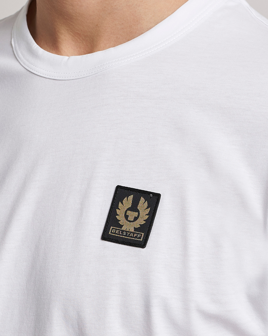 Herre | T-Shirts | Belstaff | Cotton Logo T-Shirt White