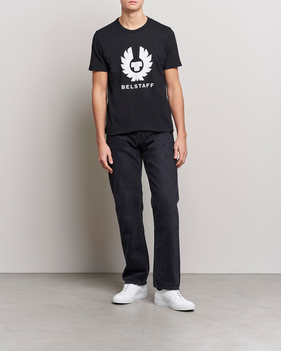 Herre | T-Shirts | Belstaff | Phoenix Logo T-Shirt Black