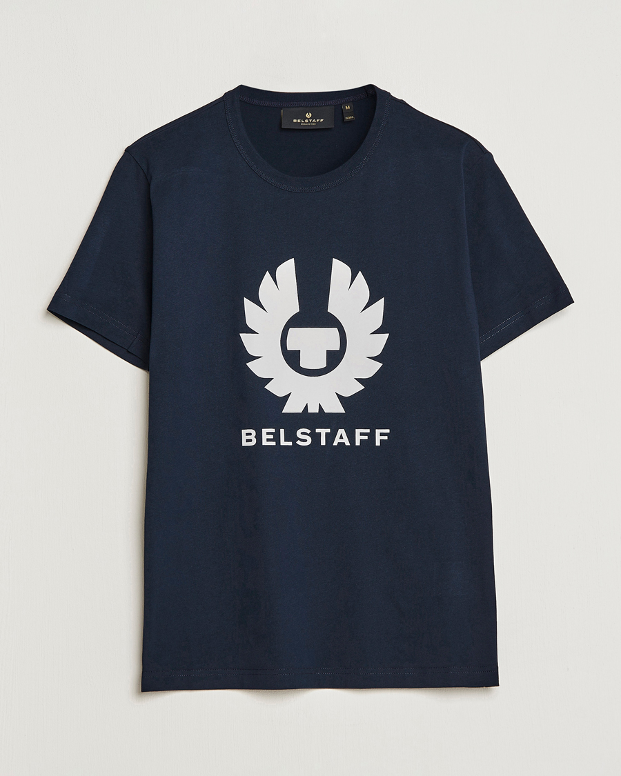 Herre | T-Shirts | Belstaff | Phoenix Logo T-Shirt Dark Ink