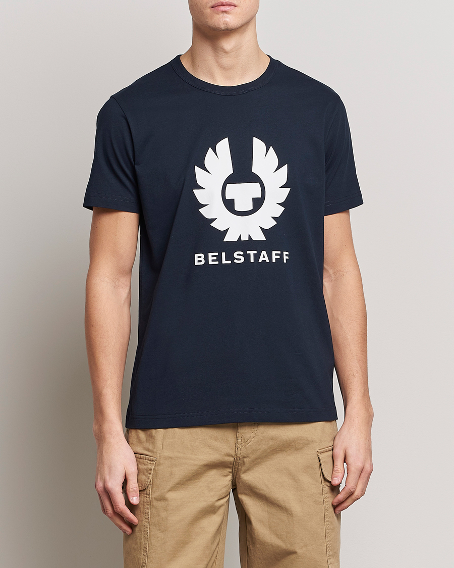 Herre | T-Shirts | Belstaff | Phoenix Logo T-Shirt Dark Ink