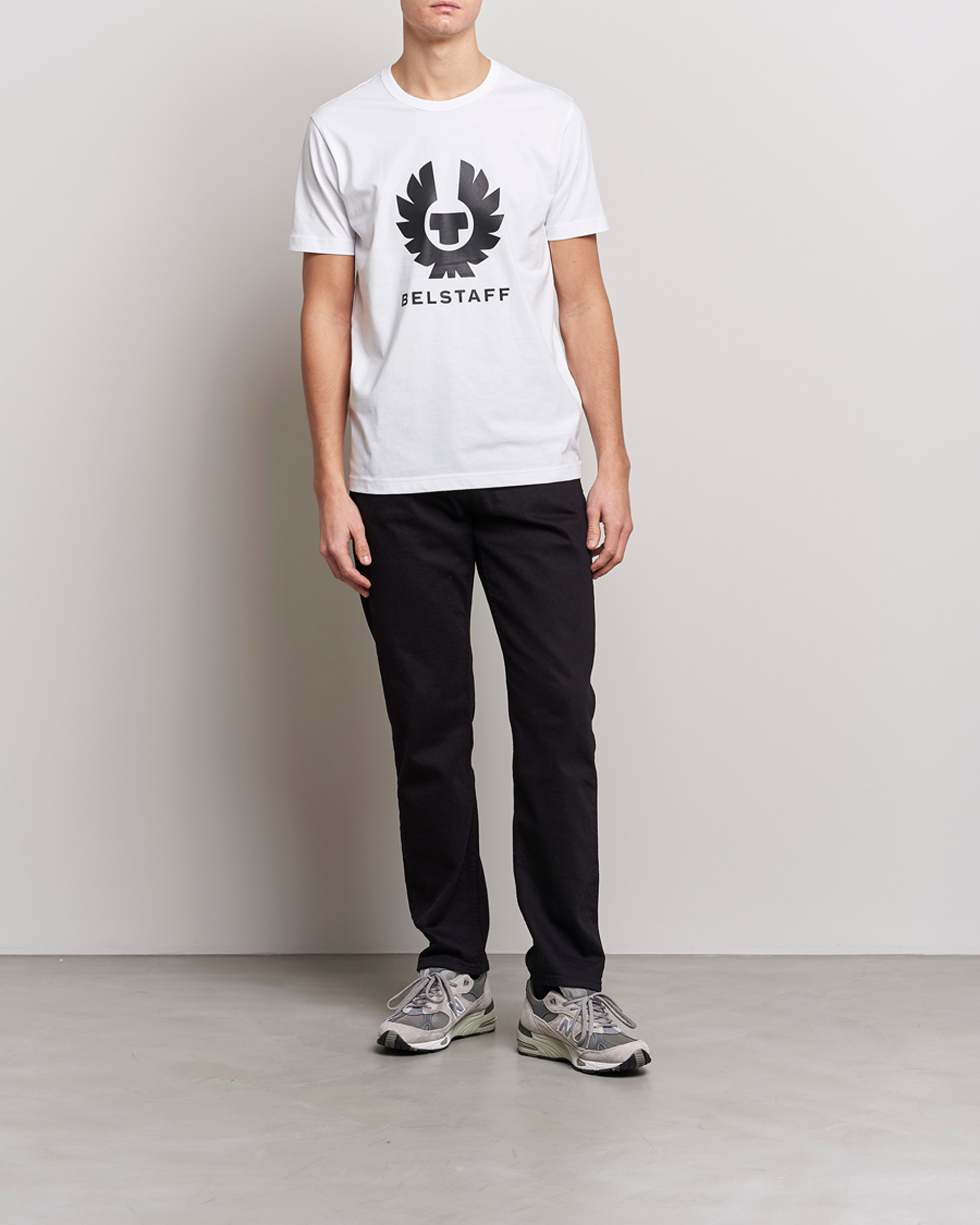 Herre | T-Shirts | Belstaff | Phoenix Logo T-Shirt White