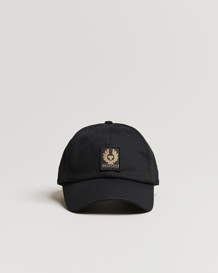 Herre | Belstaff Phoenix Logo Cap Black | Belstaff | Phoenix Logo Cap Black