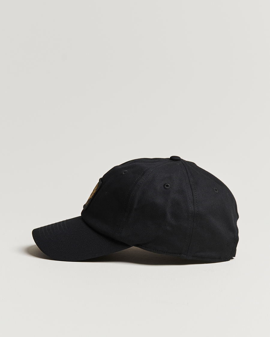 Herre | Belstaff Phoenix Logo Cap Black | Belstaff | Phoenix Logo Cap Black