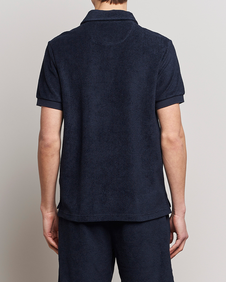 Herre | Pikéer | Belstaff | Tether Terry Polo Dark Ink