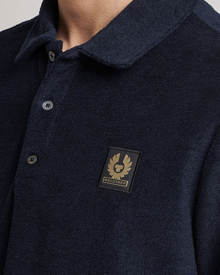 Herre | Pikéer | Belstaff | Tether Terry Polo Dark Ink