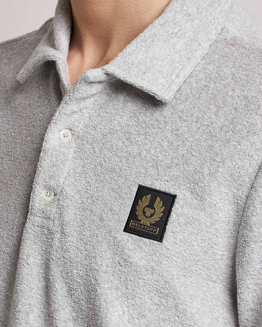 Herre | Pikéer | Belstaff | Tether Terry Polo Old Silver Heather