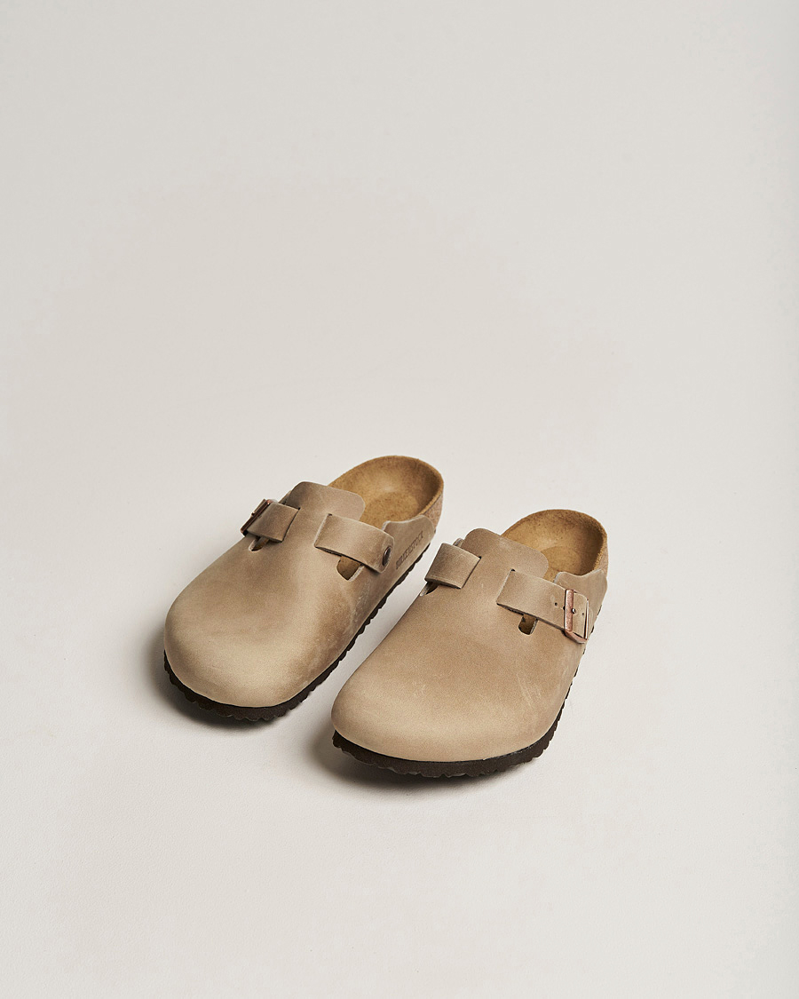 Herre | Sandaler og tøfler | BIRKENSTOCK | Boston Classic Footbed Tabacco Oiled Leather