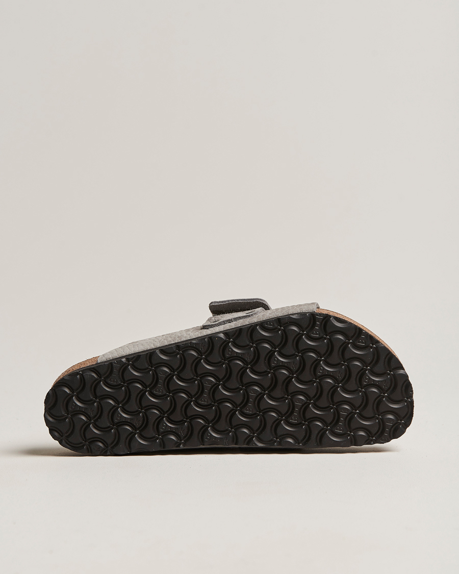 Herre | BIRKENSTOCK Kyoto Nubuck Leather Whale Gray | BIRKENSTOCK | Kyoto Nubuck Leather Whale Gray