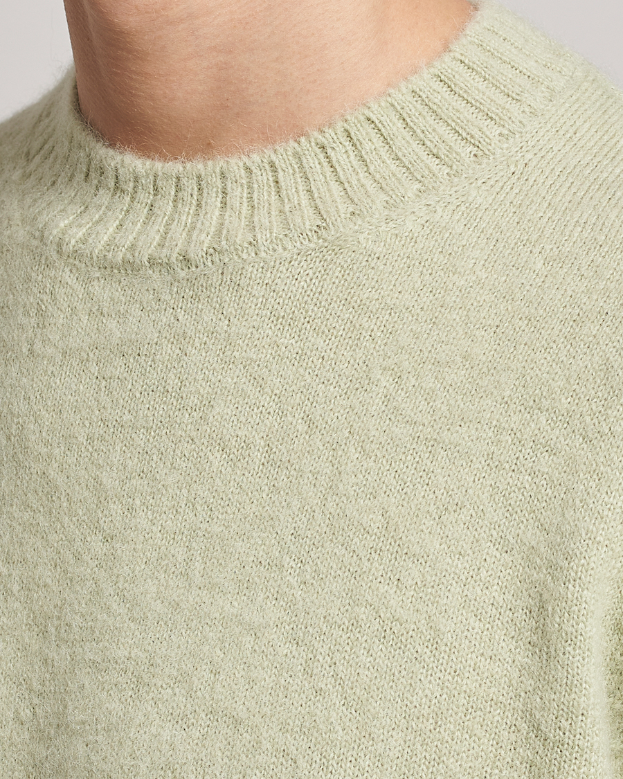Herre | Gensere | Lanvin | Brushed Mohair Sweater Sage