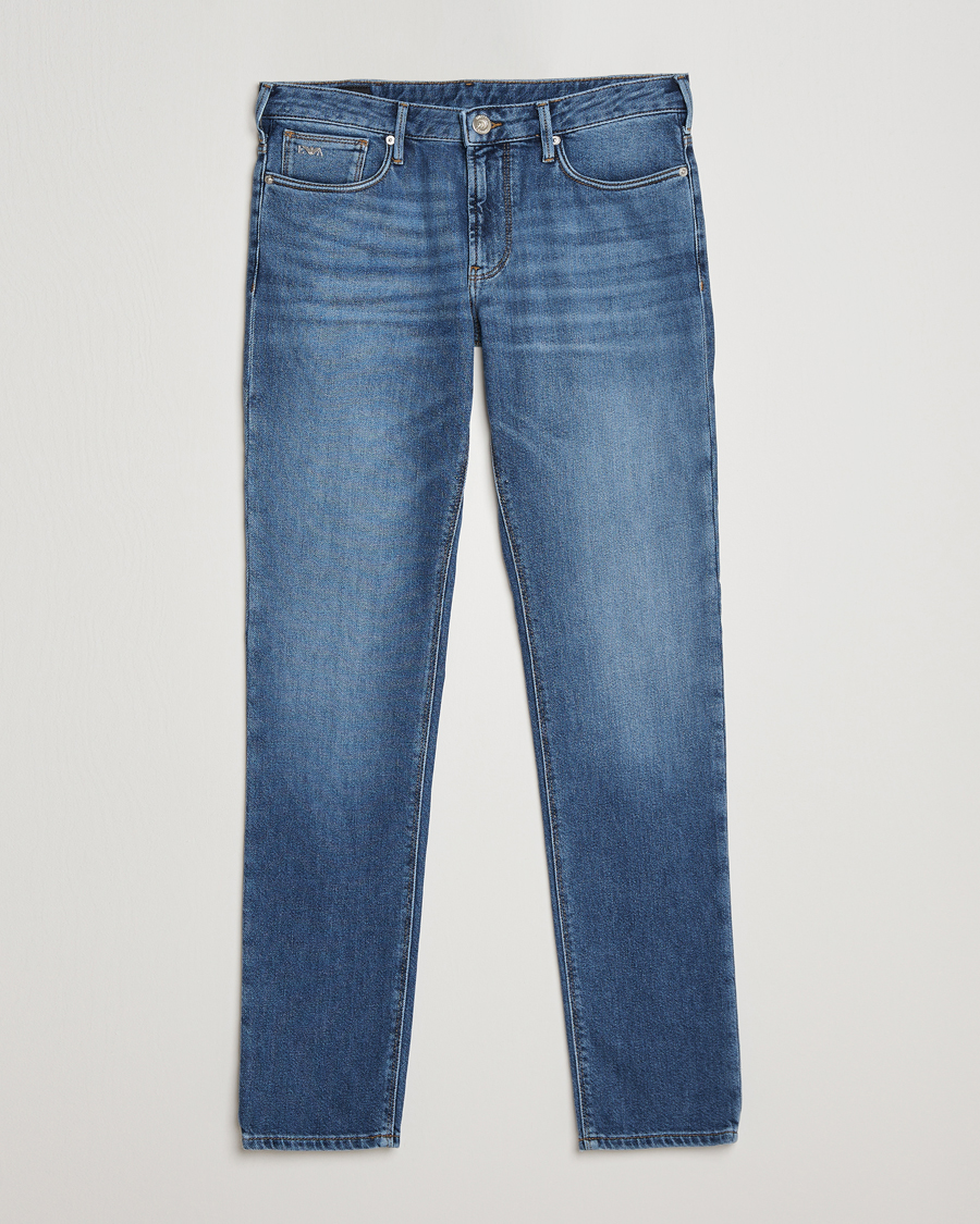 Herre | Jeans | Emporio Armani | Slim Fit Jeans Light Blue