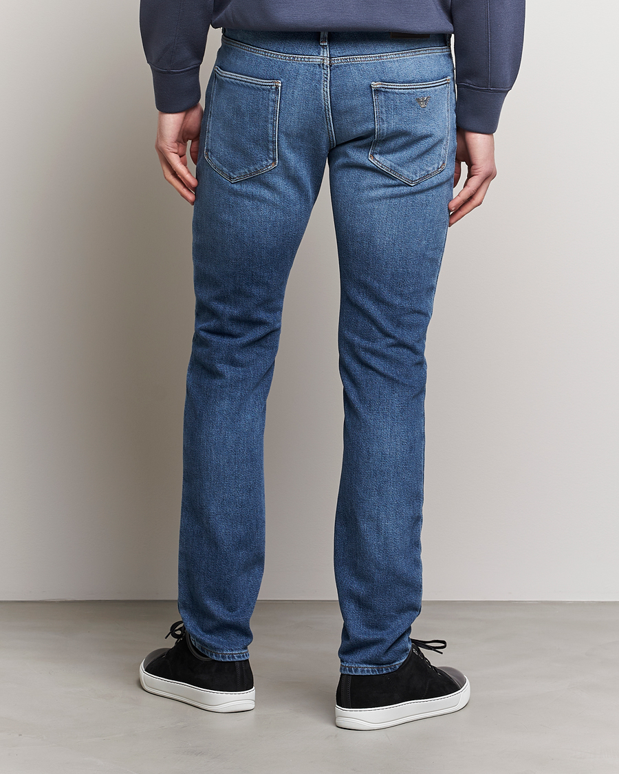Herre | Jeans | Emporio Armani | Slim Fit Jeans Light Blue