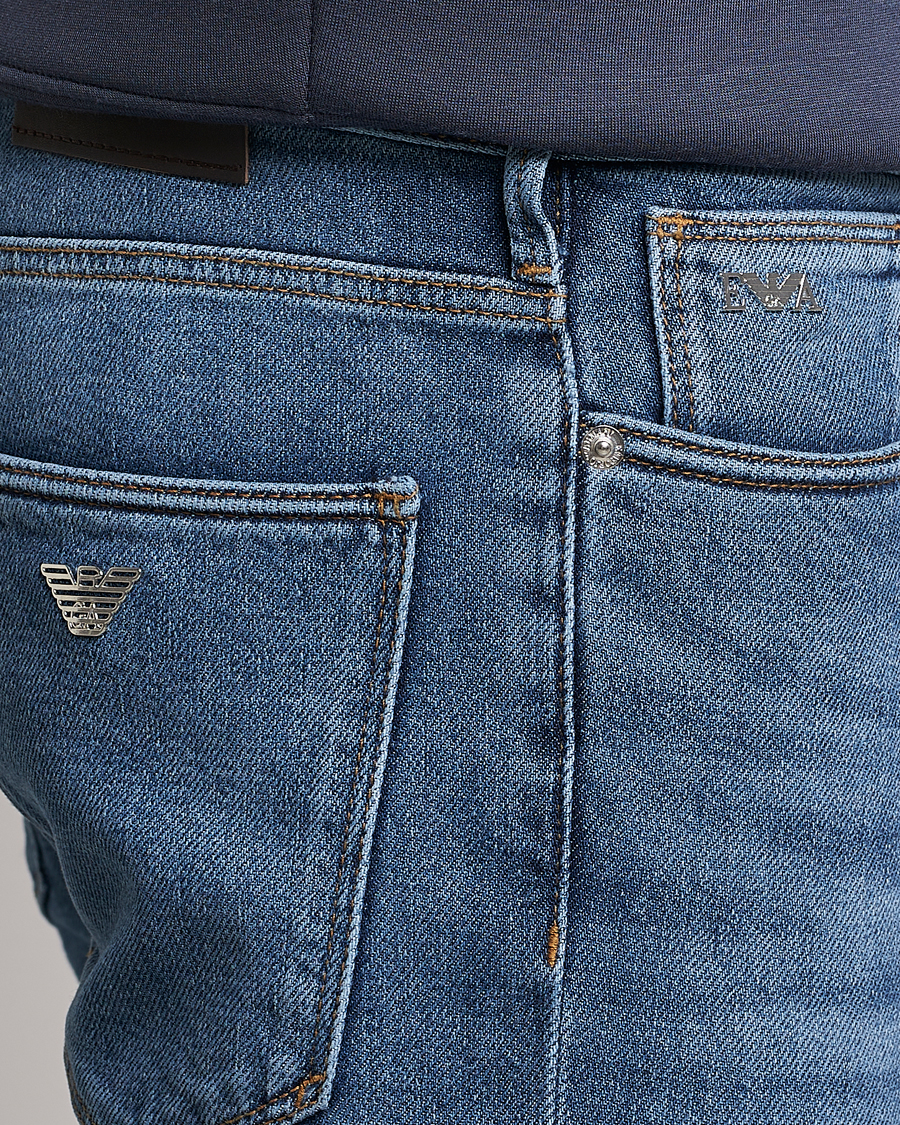 Herre | Jeans | Emporio Armani | Slim Fit Jeans Light Blue
