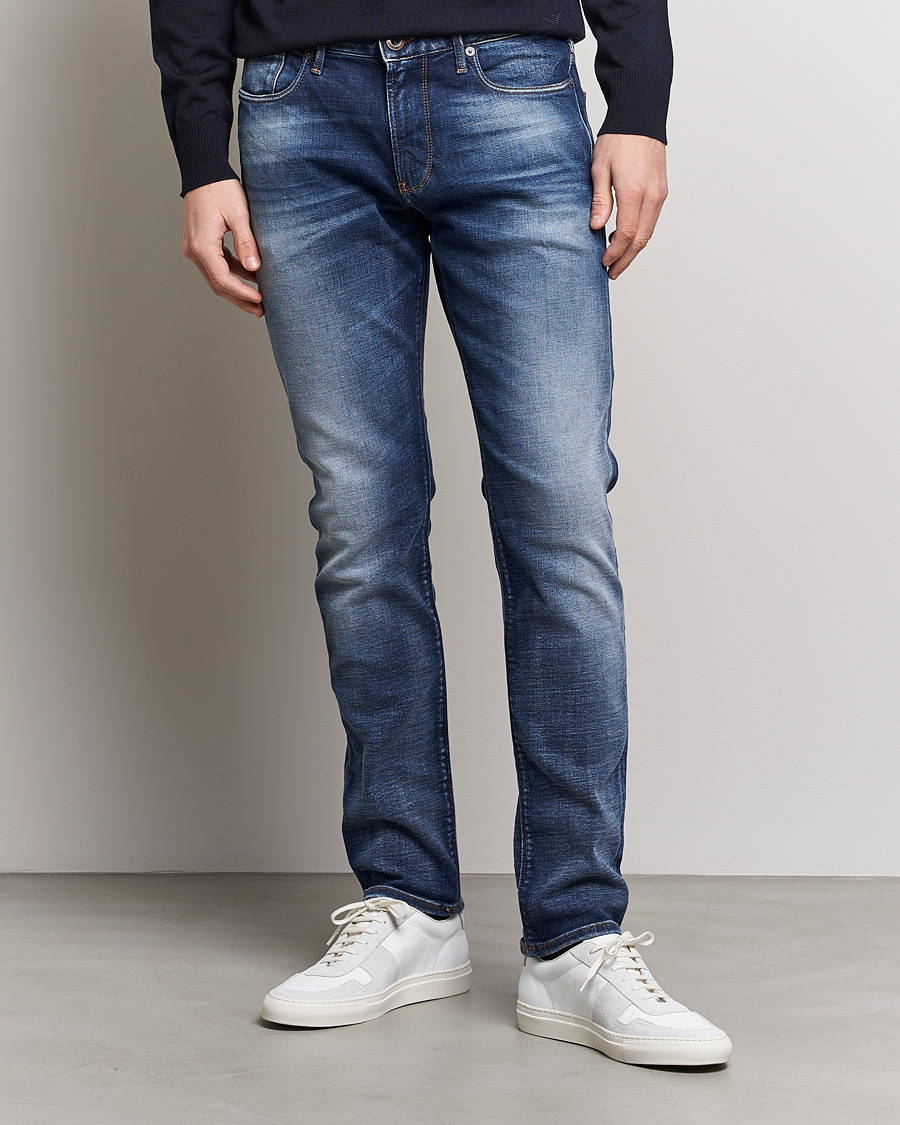 Herre |  | Emporio Armani | Slim Fit Jeans Light Blue