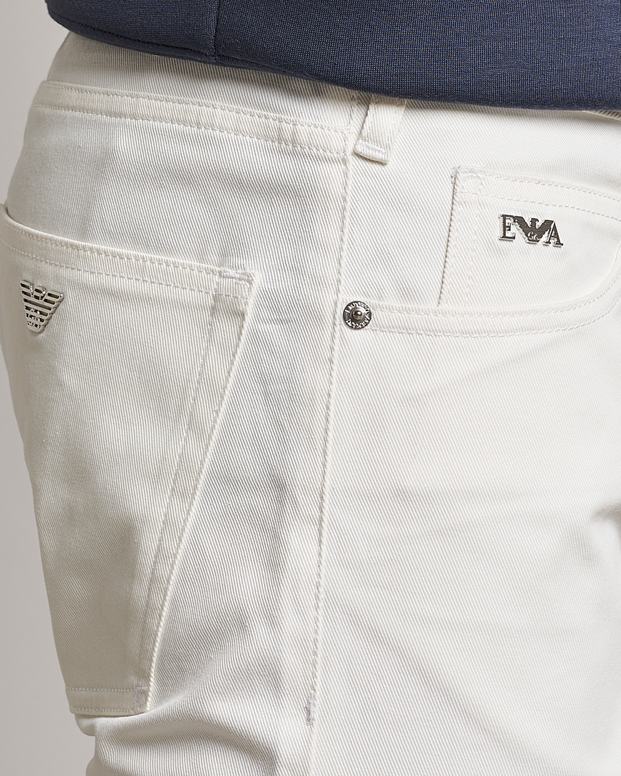 Herre | Jeans | Emporio Armani | 5-Pocket Jeans White