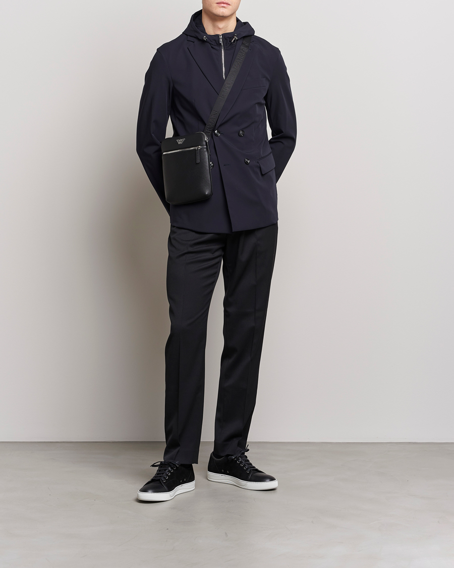 Herre | Dressjakker | Emporio Armani | Techincal Nylon Jacket Navy