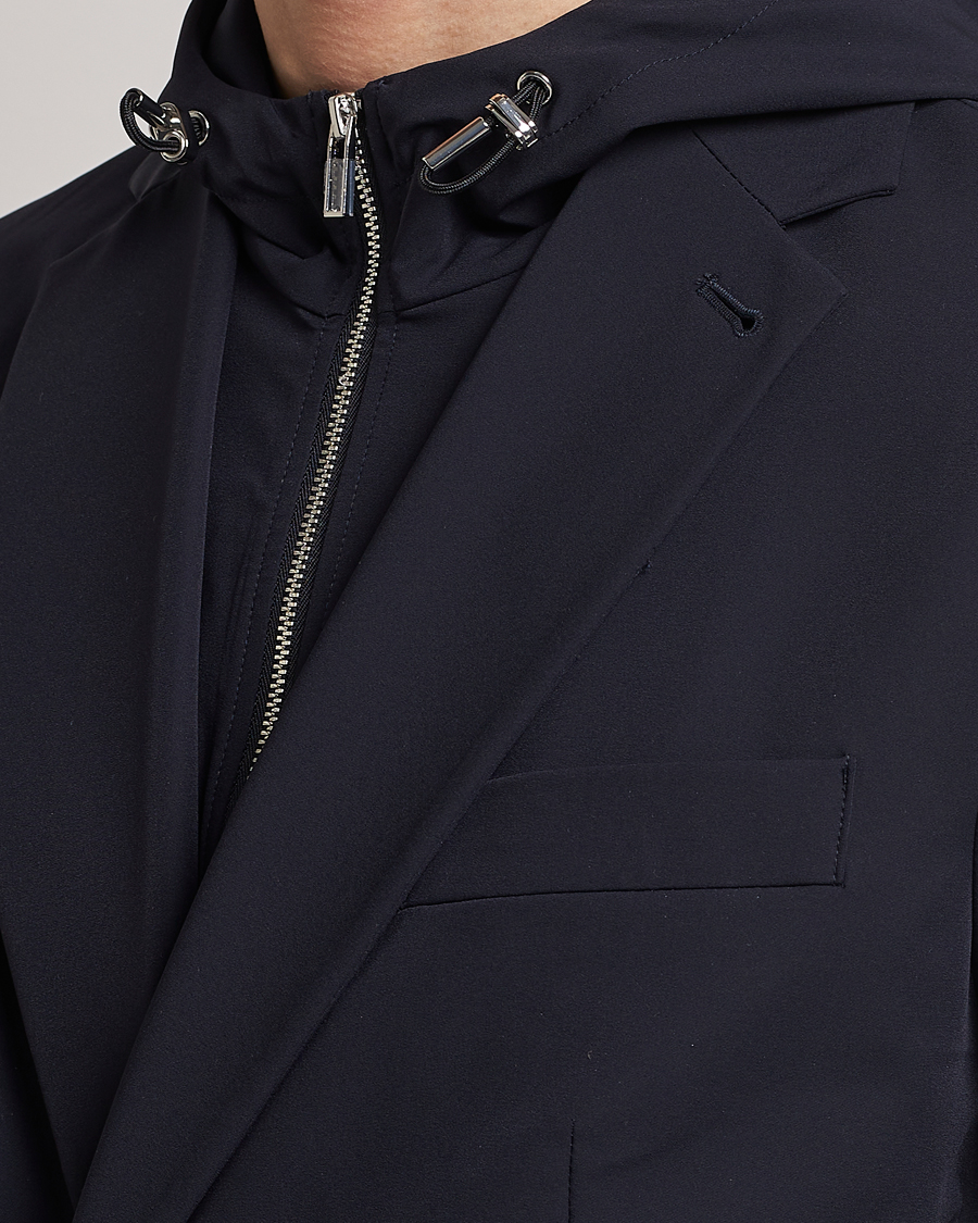Herre | Dressjakker | Emporio Armani | Techincal Nylon Jacket Navy