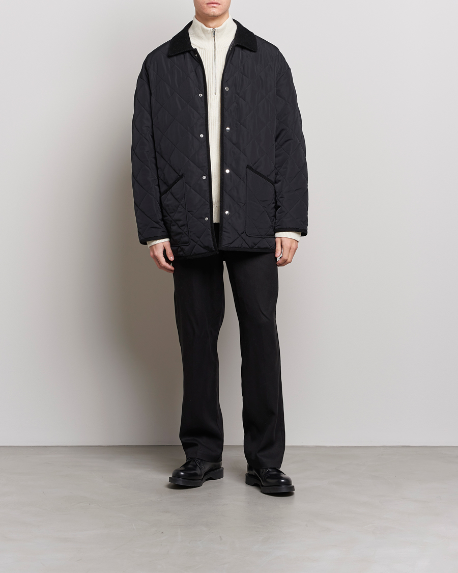 Herre | Jakker | Filippa K | Reversible Quilted Jacket Black