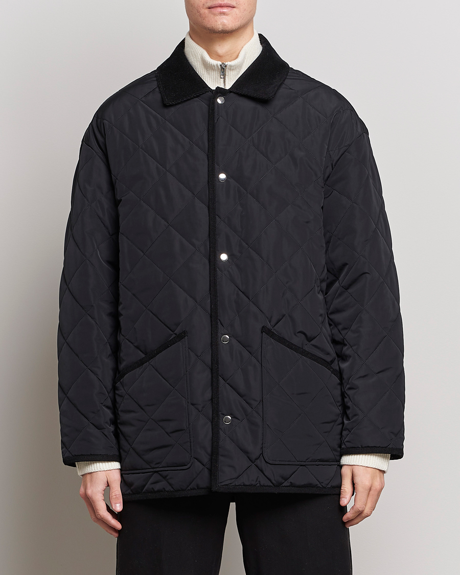 Herre | Jakker | Filippa K | Reversible Quilted Jacket Black