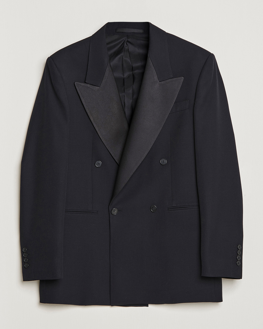Herre | Dressjakker | Filippa K | Tuxedo Blazer Black