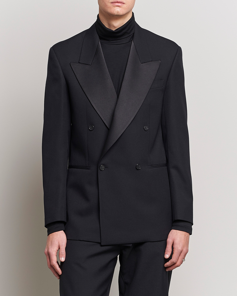 Herre | Dressjakker | Filippa K | Tuxedo Blazer Black