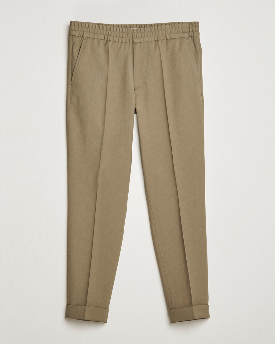 Herre | Bukser | Filippa K | Terry Cropped Trousers Khaki