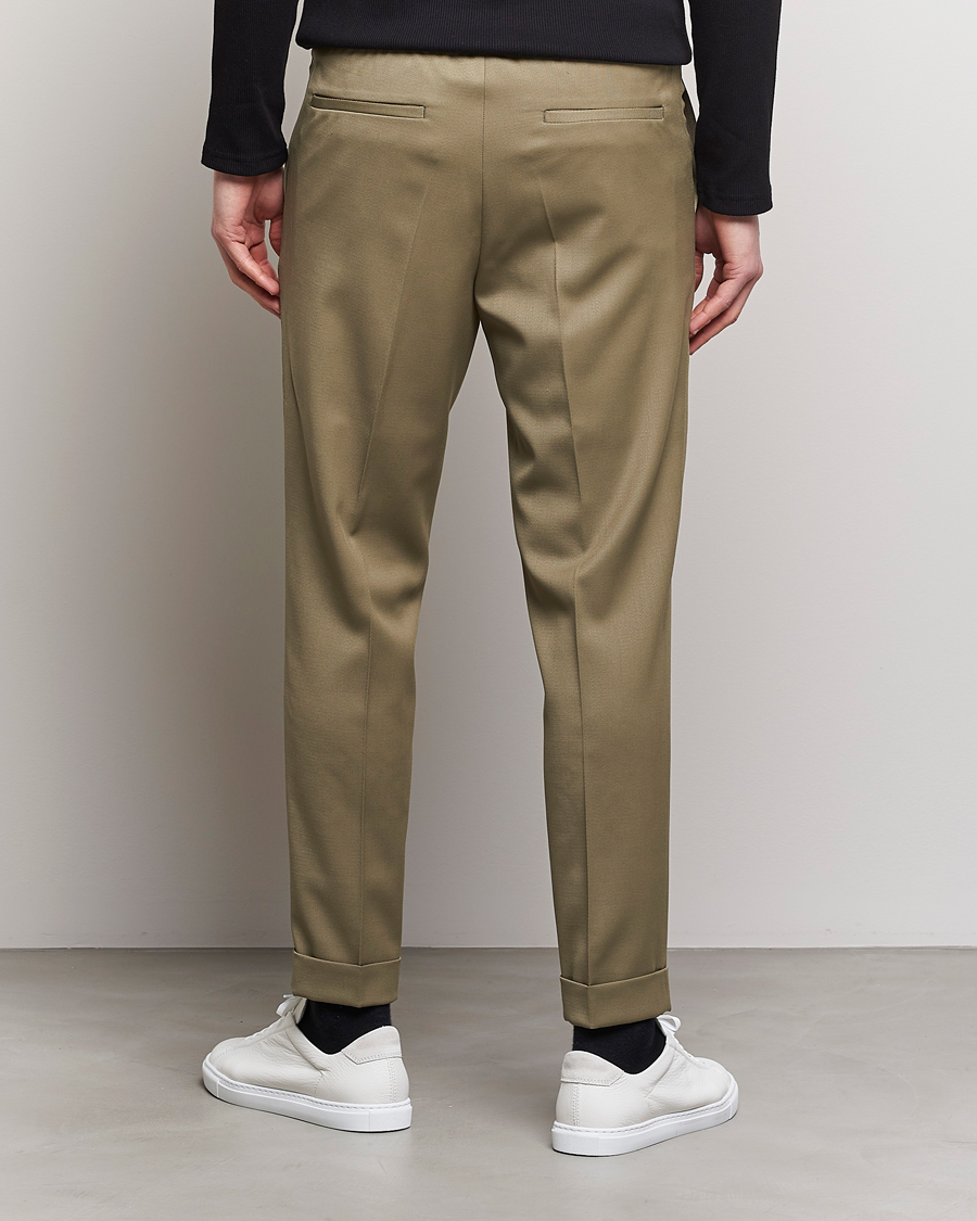 Herre | Bukser | Filippa K | Terry Cropped Trousers Khaki
