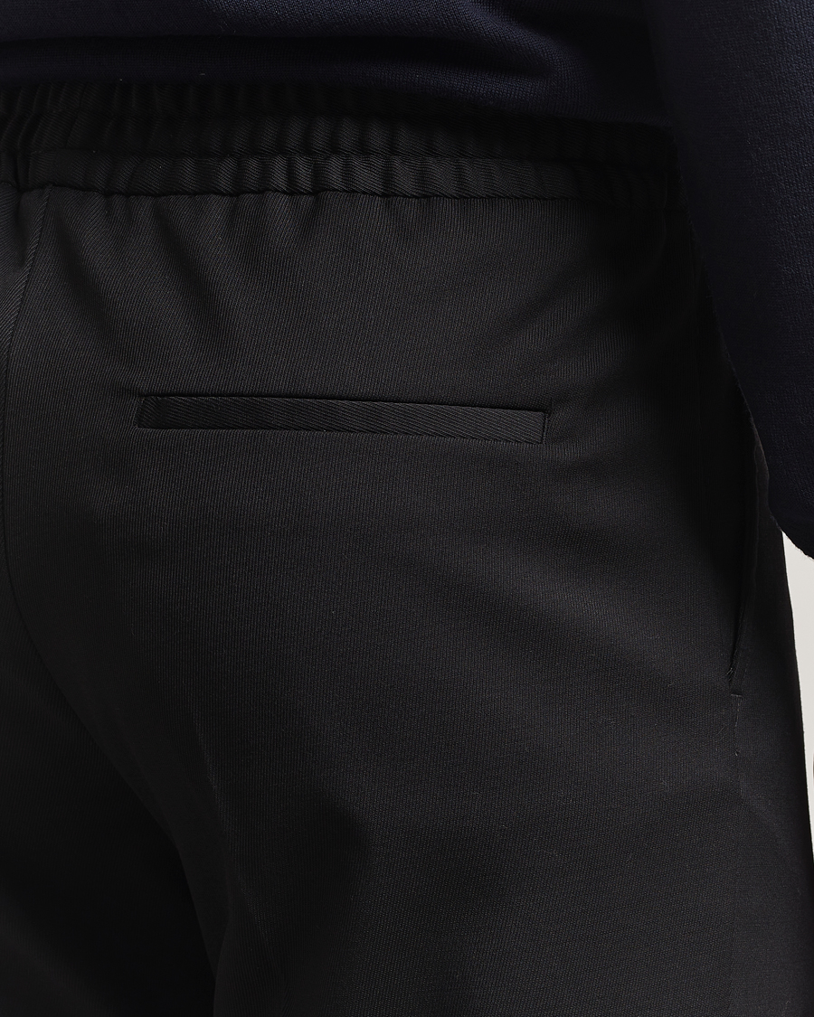 Herre | Bukser | Filippa K | Theo Relaxed Wool Trousers Black