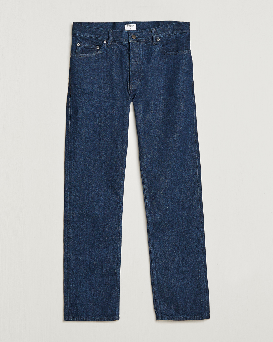 Herre | Jeans | Filippa K | Loose Straight Jeans Ocean