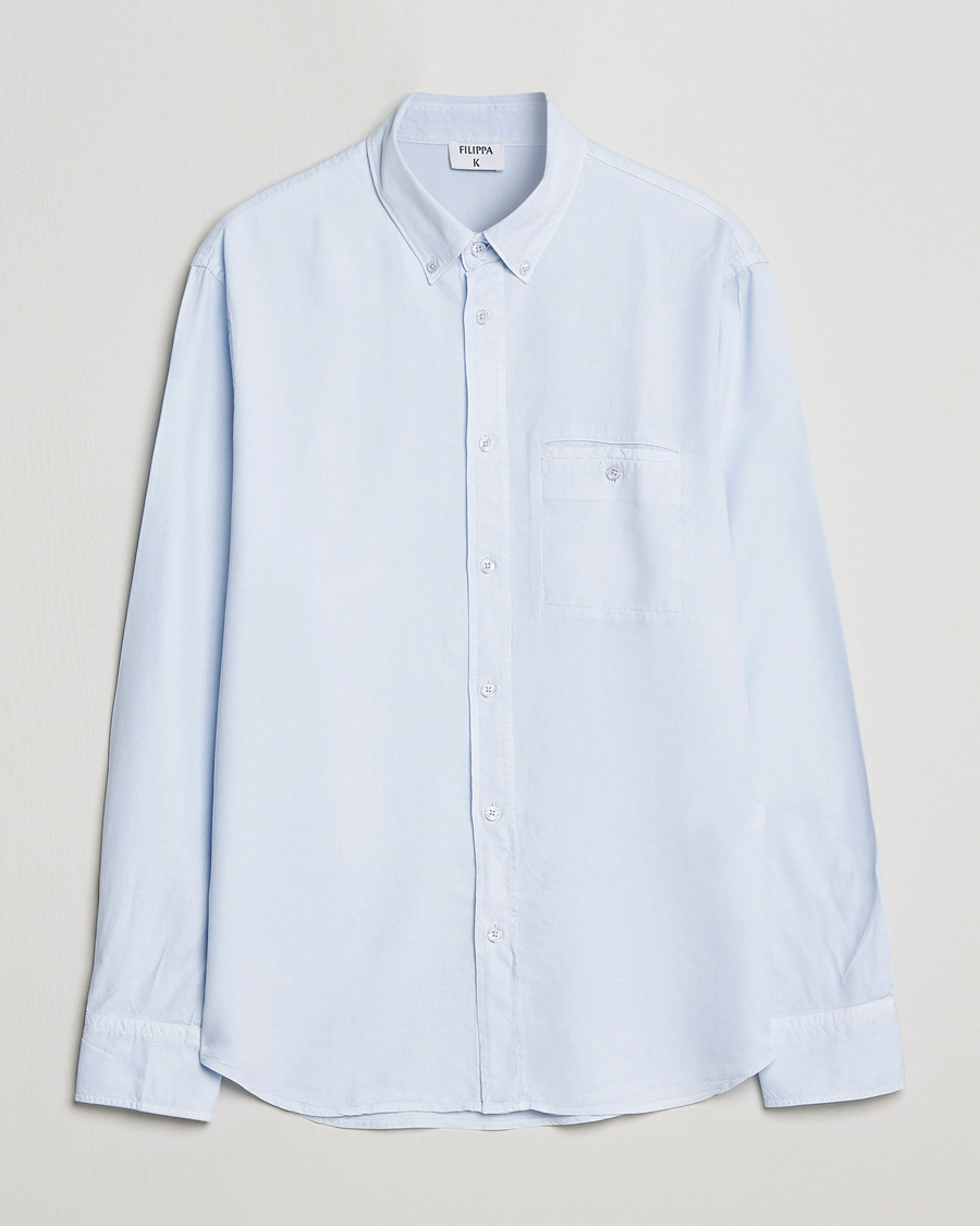 Herre | Skjorter | Filippa K | Zachary Lyocell Shirt Ice Blue