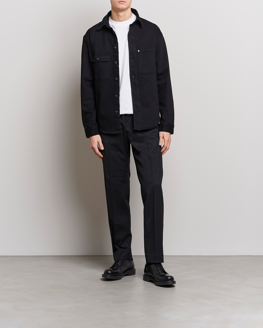 Herre | Skjorter | Filippa K | Denim Overshirt Night