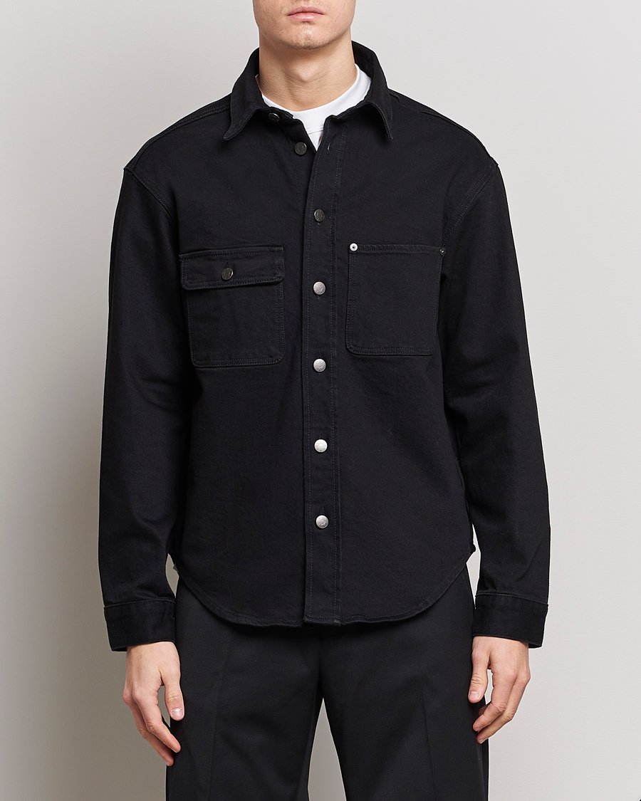 Herre | Skjorter | Filippa K | Denim Overshirt Night