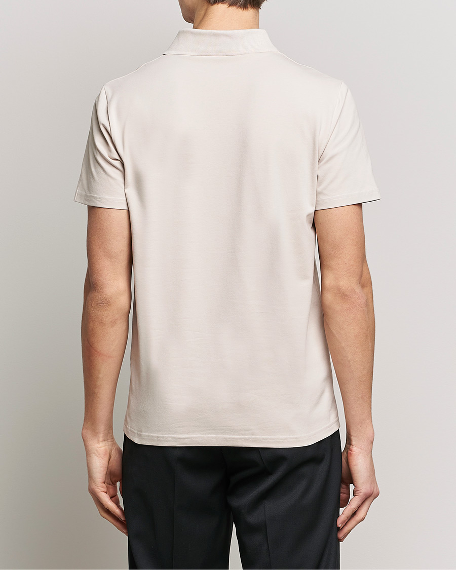 Herre | Pikéer | Filippa K | Stretch Cotton Polo Tee Sand