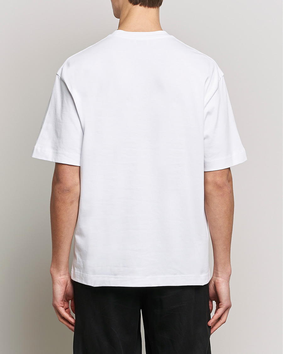 Herre | T-Shirts | Filippa K | Heavy Cotton Crew Neck T-Shirt White