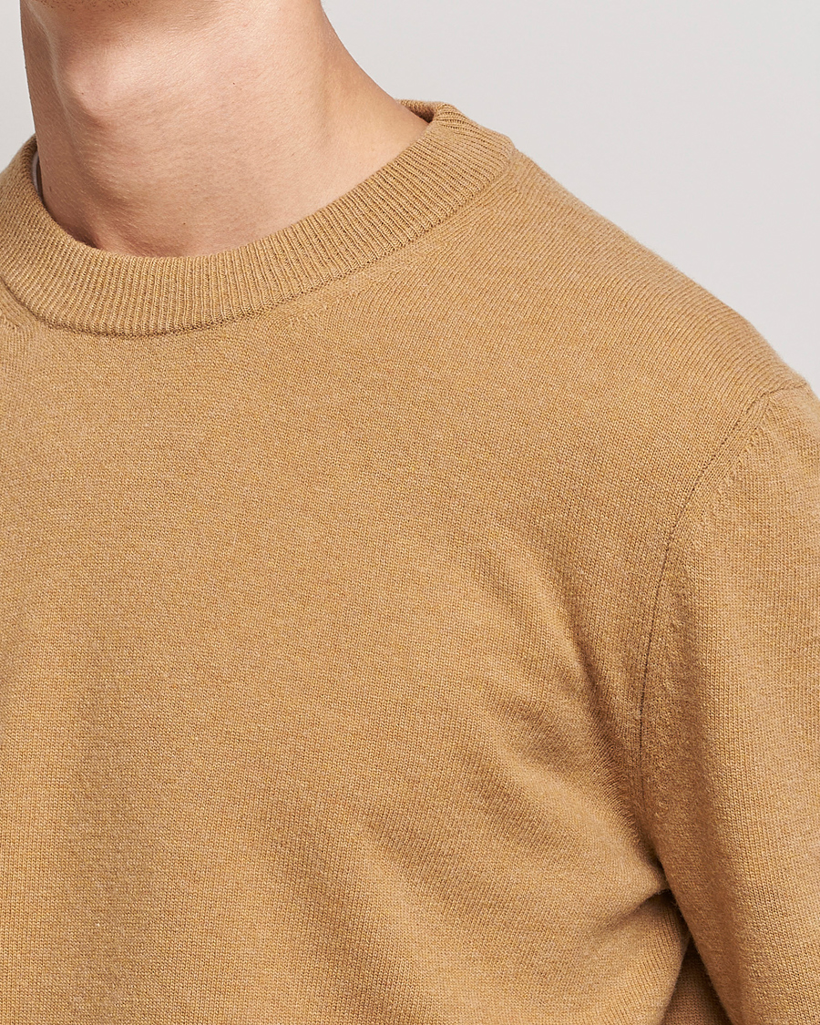 Herre | Gensere | Filippa K | Relaxed Wool Sweater Butterscotch