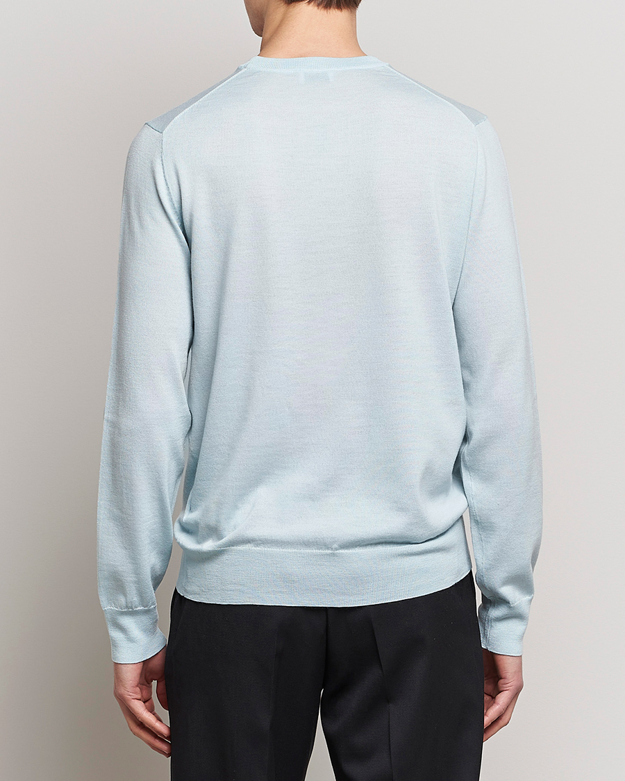 Herre | Gensere | Filippa K | Merino Sweater Aqua