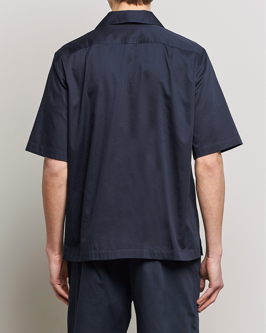 Herre | Skjorter | Filippa K | Lounge Short Sleeve Shirt Night Blue