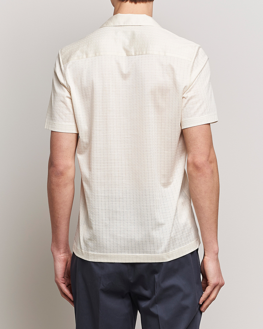 Herre | Pikéer | Eton | Filo Di Scozia Open Collor Shirt White