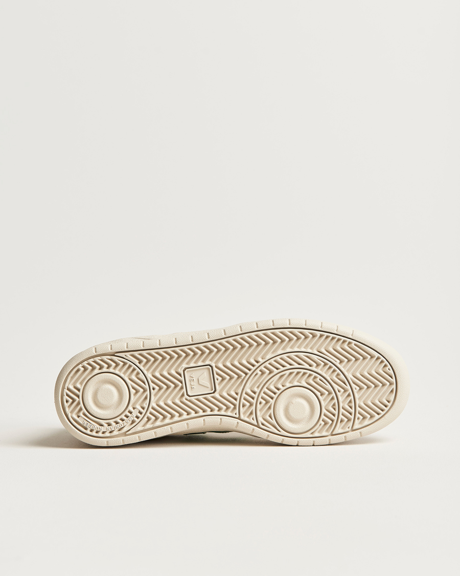 Herre | Veja V-10 Chromefree Leather Extra White/Emeraude Green | Veja | V-10 Chromefree Leather Extra White/Emeraude Green