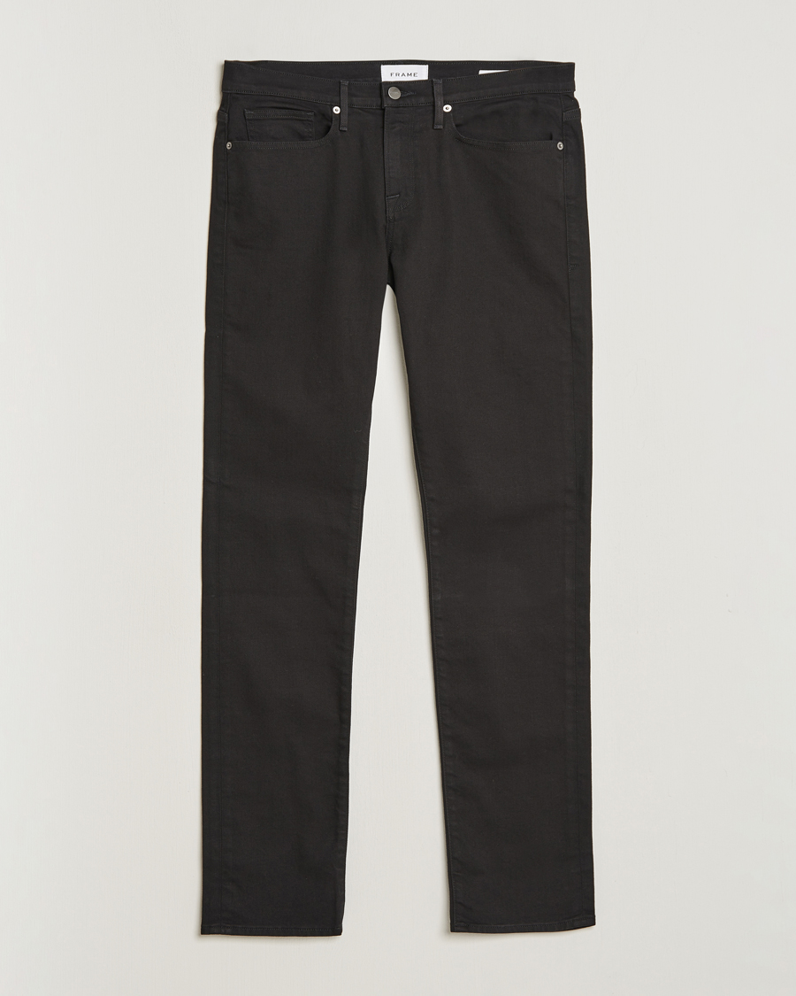 Herre | Jeans | FRAME | L´Homme Slim Stretch Jeans Noir