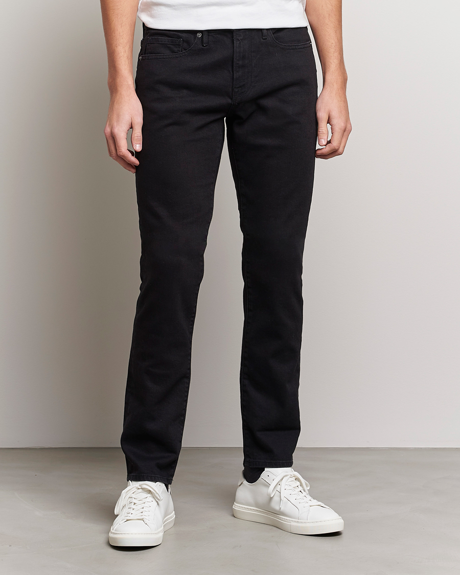 Herre | Contemporary Creators | FRAME | L´Homme Slim Stretch Jeans Noir